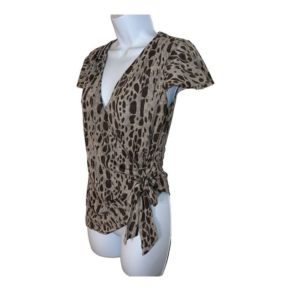 Capital M animal print shirt